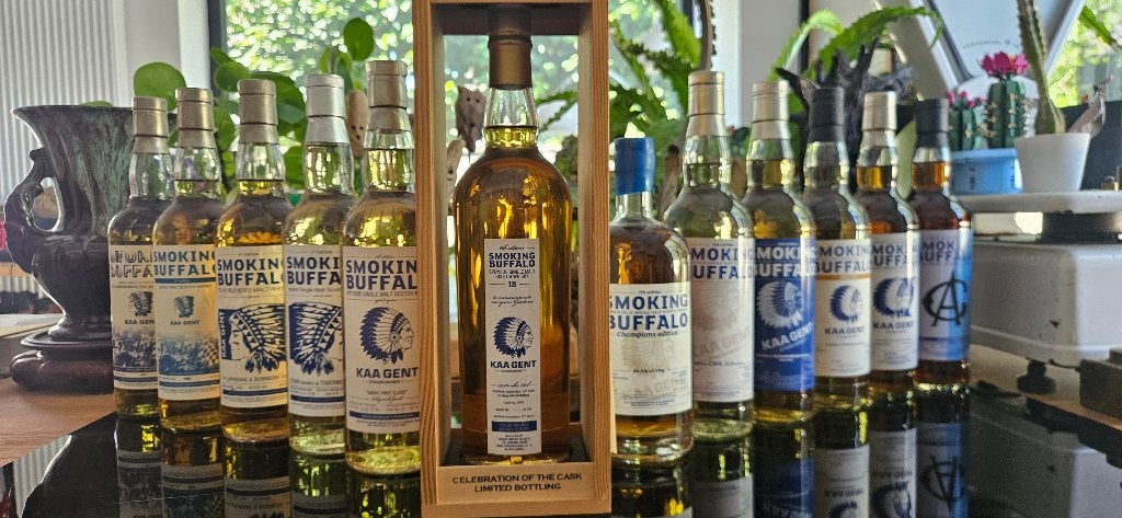 Complete Smoking Buffalo KAA Gent whisky, 1 t/m 12 ongeopend, Ophalen, Nieuw, Overige typen