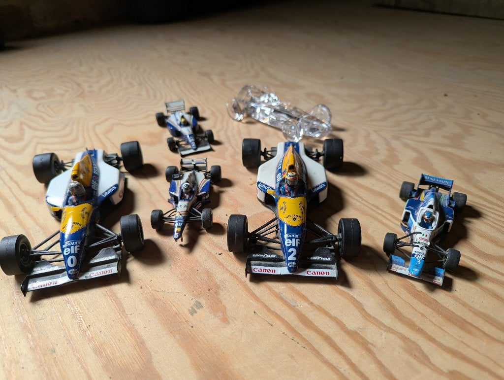 miniatuur auto's formule 1, Ophalen, Gebruikt, Auto's