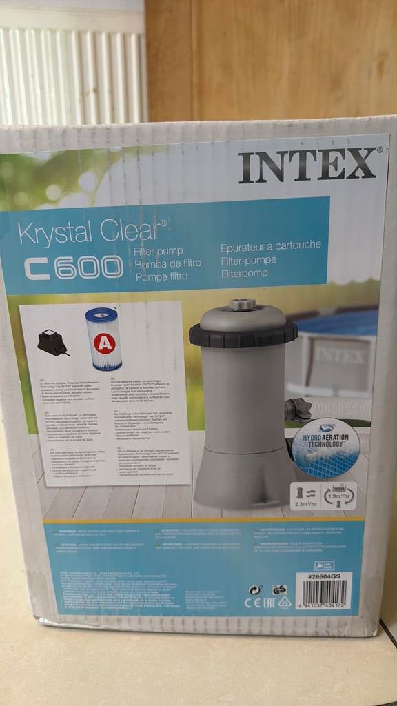 Intex filter pomp C600, Enlèvement, Neuf, Filtre