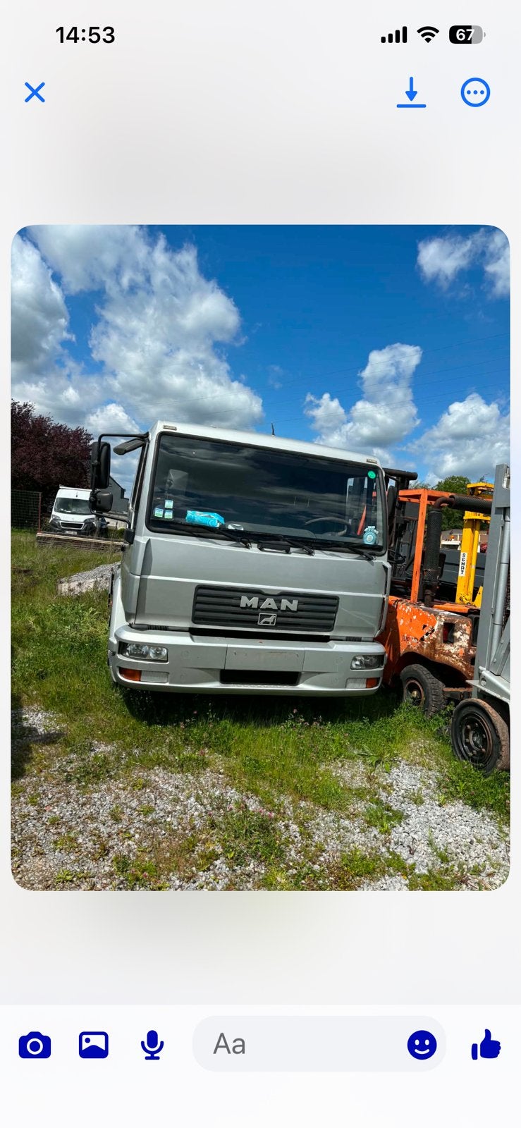 Camion man, Auto's, Particulier, Te koop, MAN