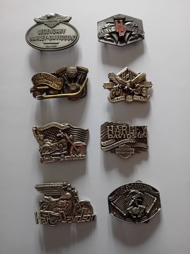 Harley Davidson, boucles de ceinture, Enlèvement, Comme neuf, Boucle ou Attache amovible