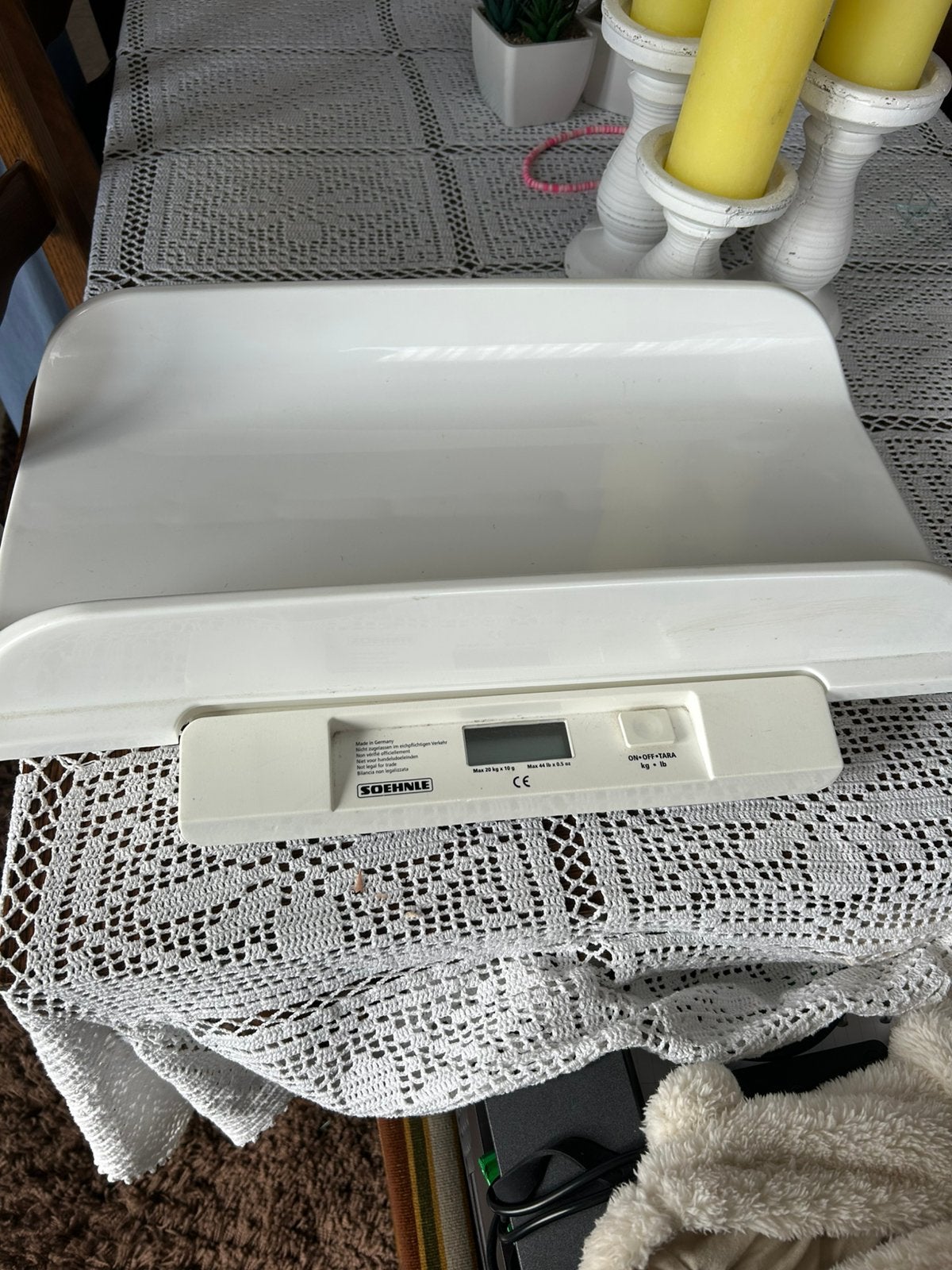 Babyweegschaal, Kinderen en Baby's, Ophalen, Gebruikt