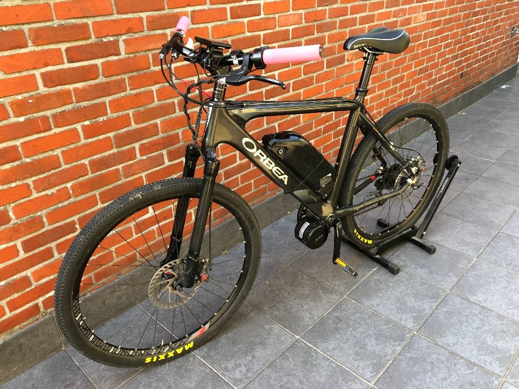elektrische mountainbike, Fietsen en Brommers, Gebruikt, 45 tot 49 cm, Ophalen, Overige merken