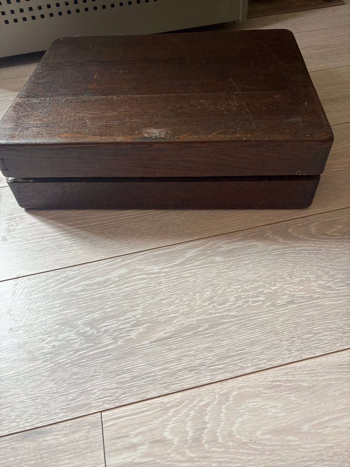 Antieken jacquet spel, Ophalen, Gebruikt, Eikenhout, 75 – 100