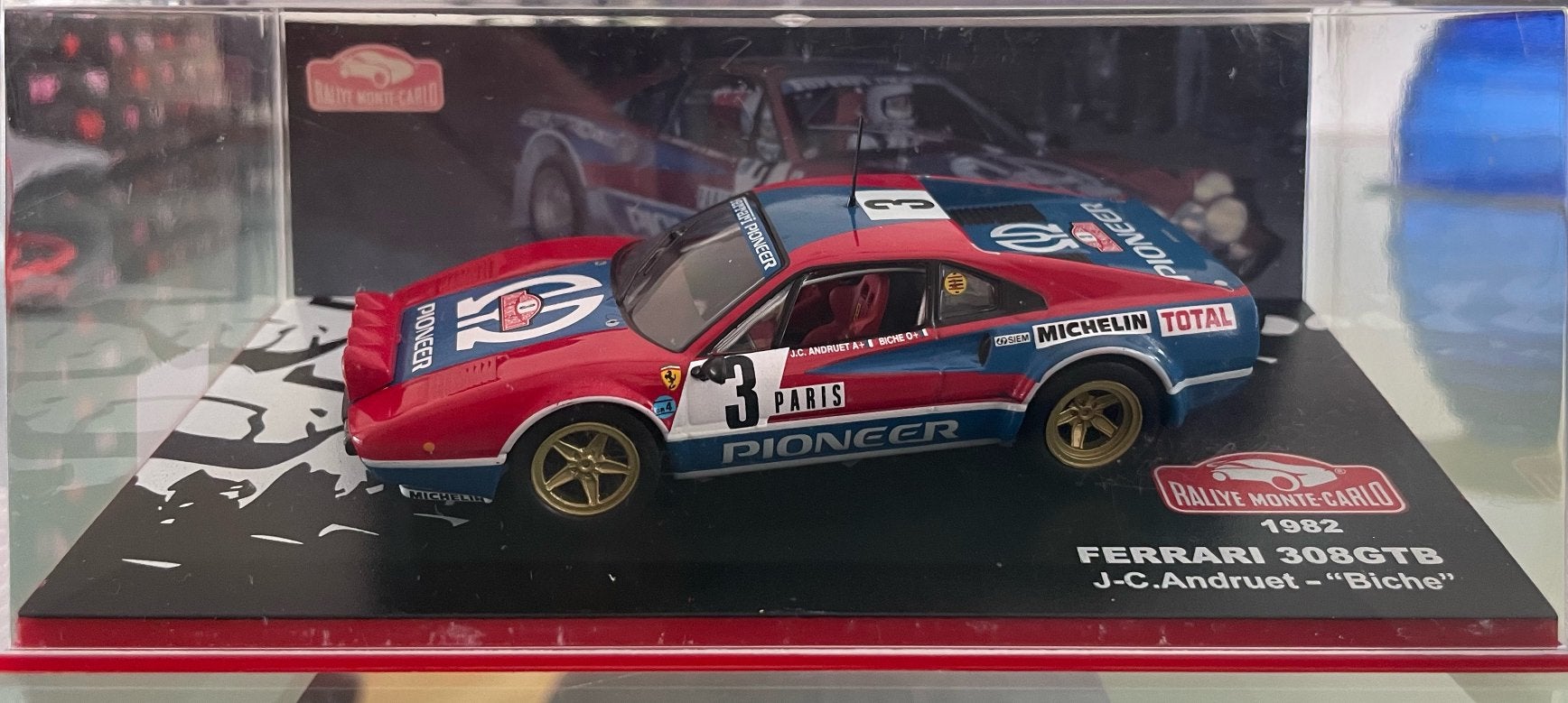 Ferrari 308 gtb rallye monte carlo, Enlèvement ou Envoi, Neuf, Voiture