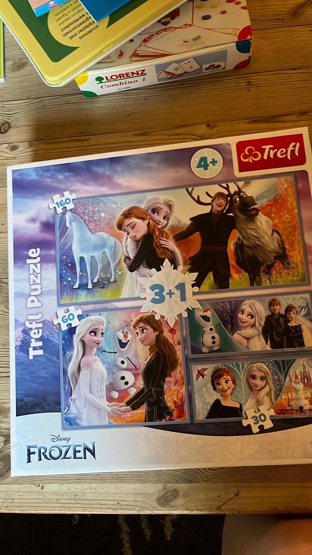 Puzzel frozen 30-160 stukjes, Enlèvement ou Envoi, Comme neuf
