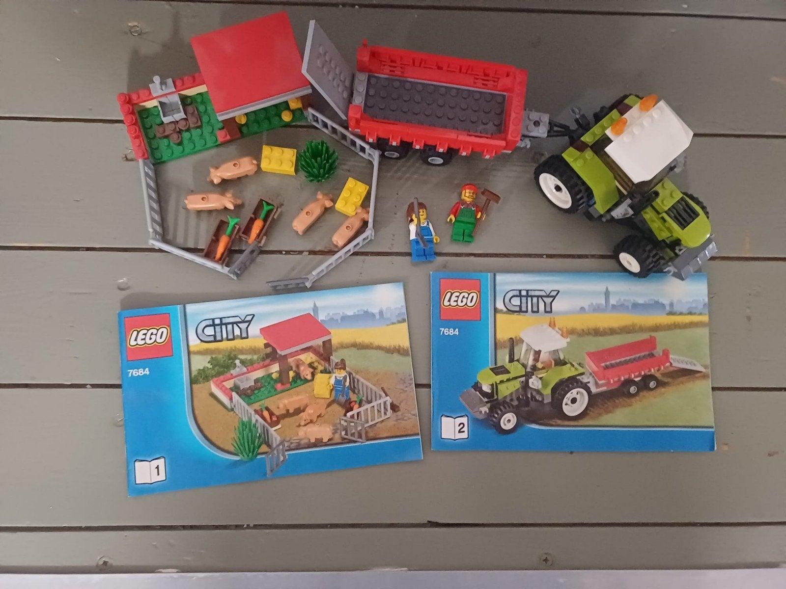 ferme porcine et tracteur Lego 7684, Enlèvement ou Envoi, Lego