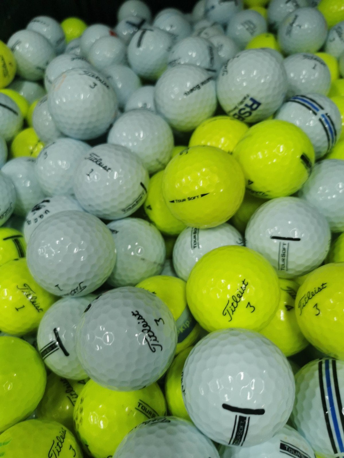 Titleist tour soft golfballen 50 stuks AAAA kwaliteit, Ophalen of Verzenden
