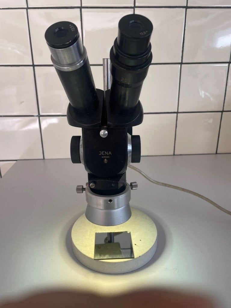 microscoop, Audio, Tv en Foto, Ophalen, Gebruikt