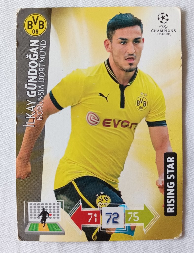 Kaart İlkay Gündoğan Panini Champions League 2012-2013, Ophalen of Verzenden, Zo goed als nieuw, Plaatje