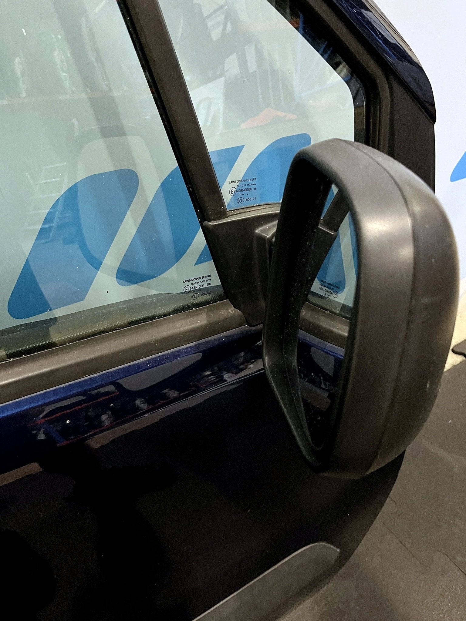 Voorportier rechts Citroen Berlingo donkerblauw KPK 9004Z6, -, Utilisé, Porte, Avant
