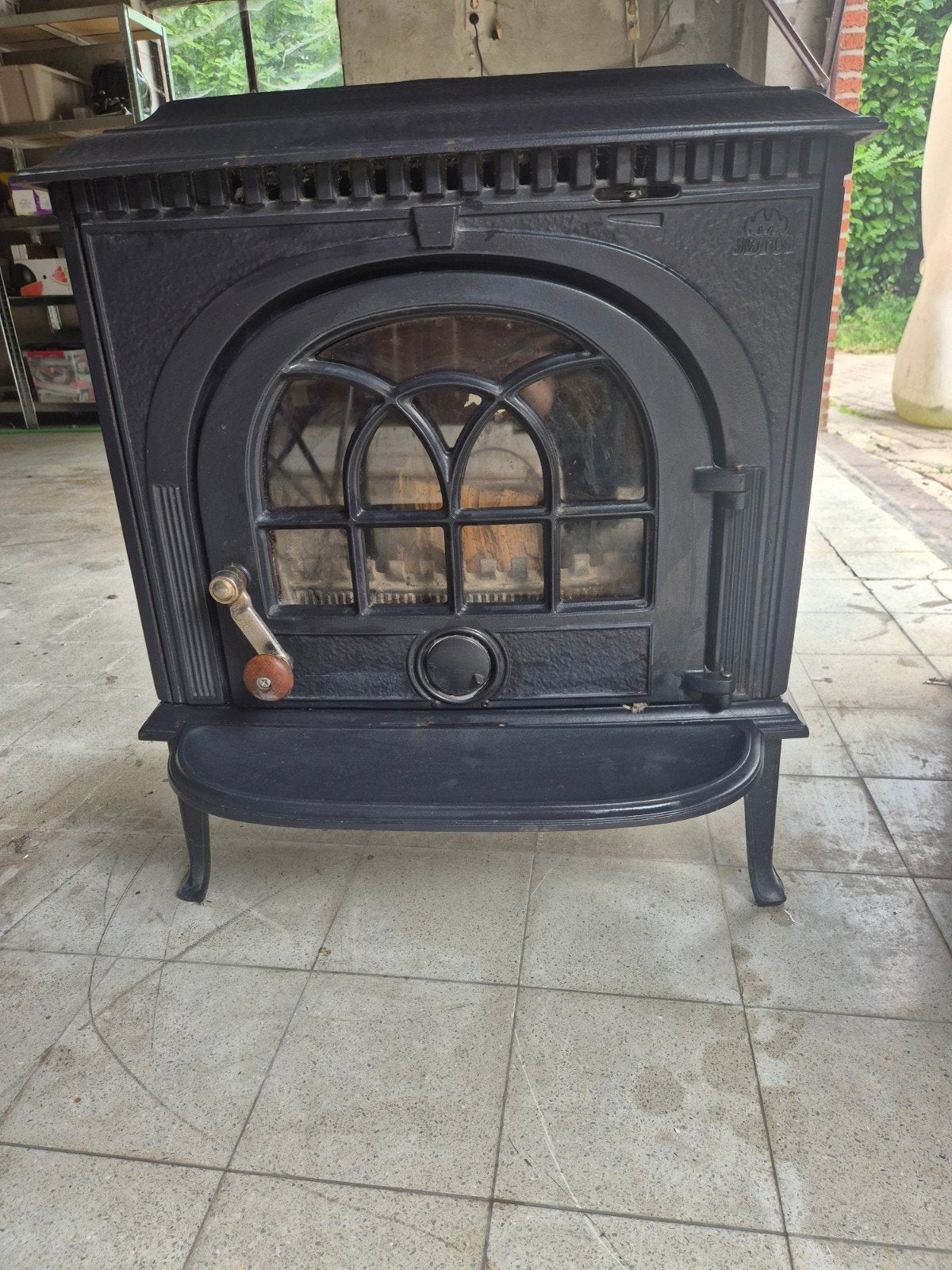kachel te koop, merk: Jotul, Enlèvement, Utilisé, Bois, Autoportant
