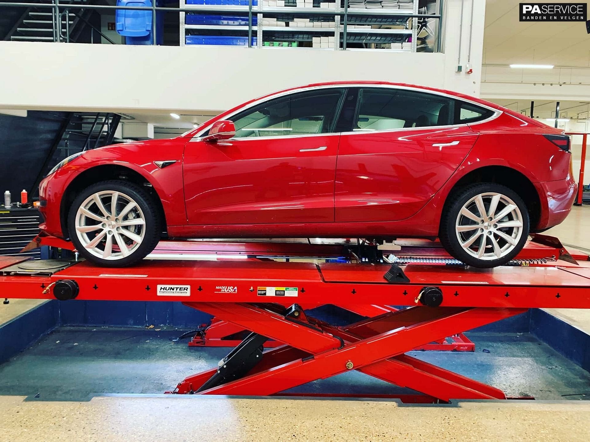Nw 20 inch Tesla Model 3 Monaco GP6 set inc Hankook TPMS, Neuf, Pneus et Jantes, Véhicule de tourisme, Pneus été