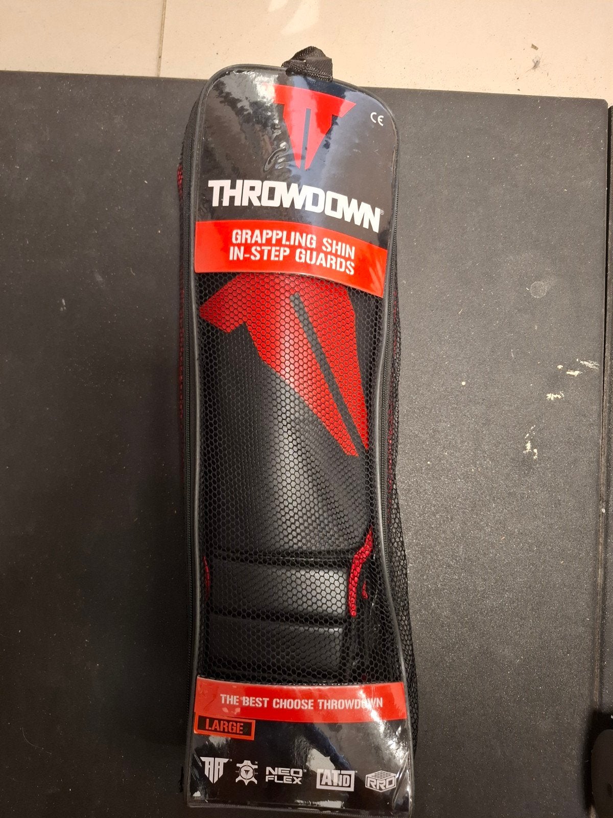 scheenbeschermers kickbox mma worstelen, Maat L, Ophalen of Verzenden