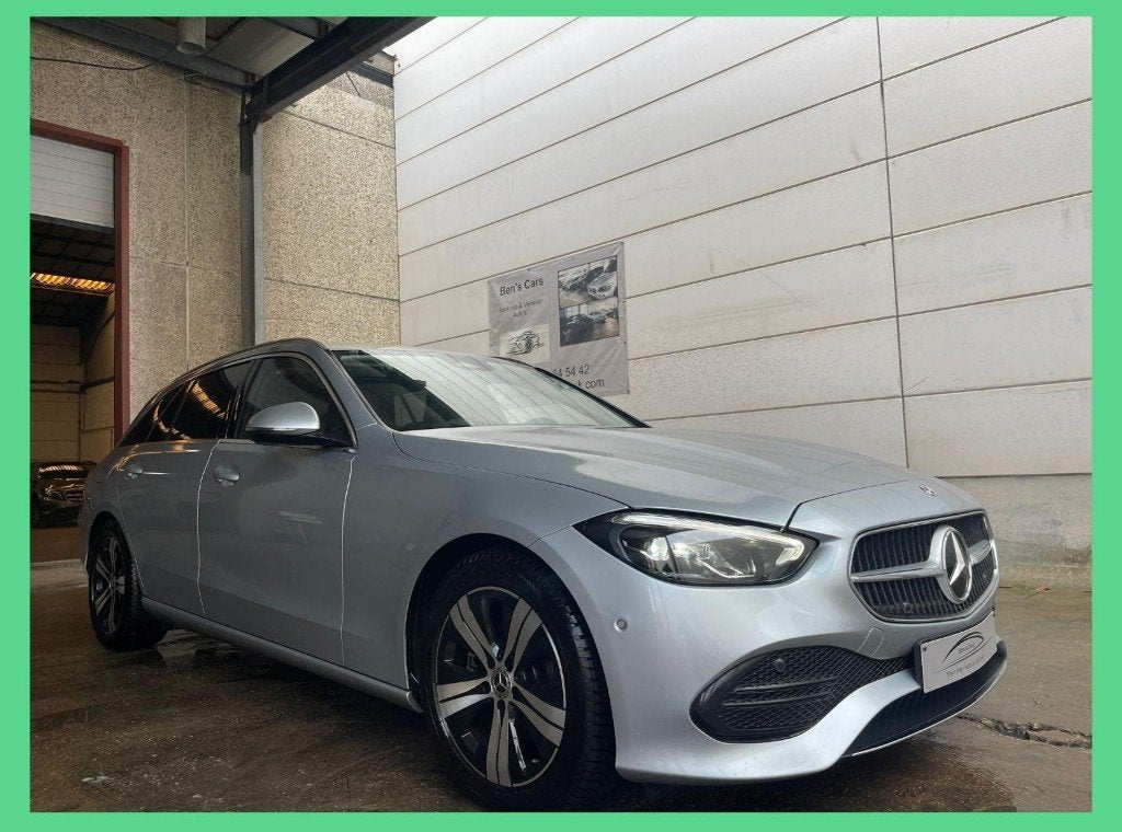 Mercedes-Benz C180 M-hybride Automaat * Ful Option *, Autos, Mercedes-Benz, Cuir, Argent ou Gris, Achat, Euro 6