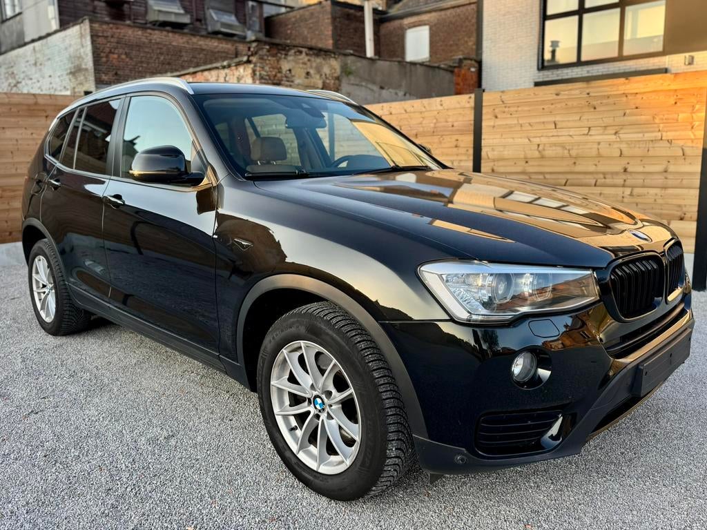 BMW X3 SDrive 2015 ( gekeurd Voor verkoop ), Auto's, Automaat, Zwart, Diesel, Particulier