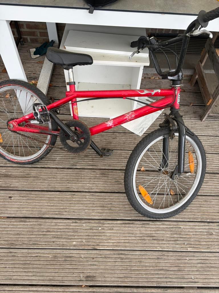 Rode BMX, Fietsen en Brommers, Ophalen, Gebruikt