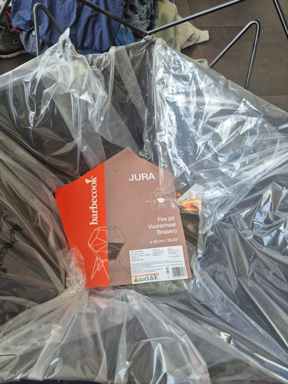 barbecook JURA vuurkorf, Ophalen, Nieuw, Vuurkorf