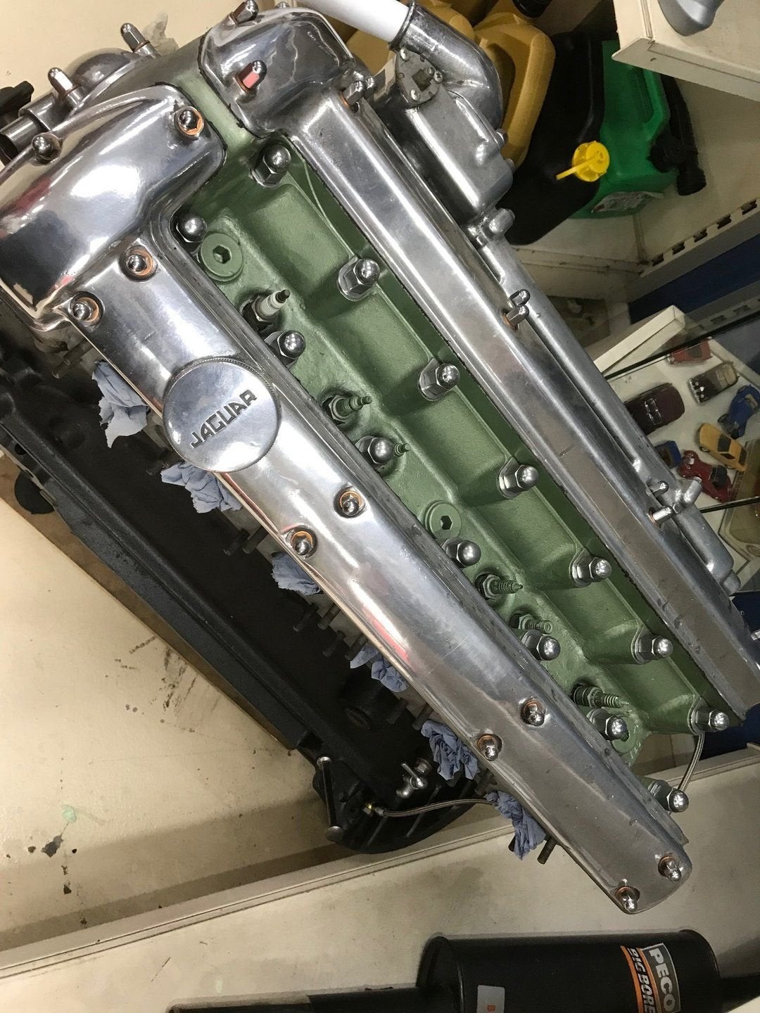 Klassieke Jaguar XK en MK 3.4 ltr motor , gereviseerd, Auto-onderdelen, Ophalen, Gebruikt, -, -