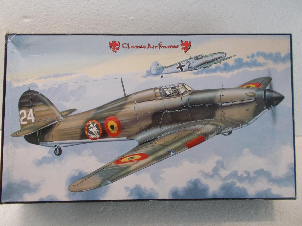 HAWKER HURRICAINE Mk.I - FORCE AÉRIENNE BELGE - 1:48, Neuf, Avion, Envoi, Plus grand que 1:72