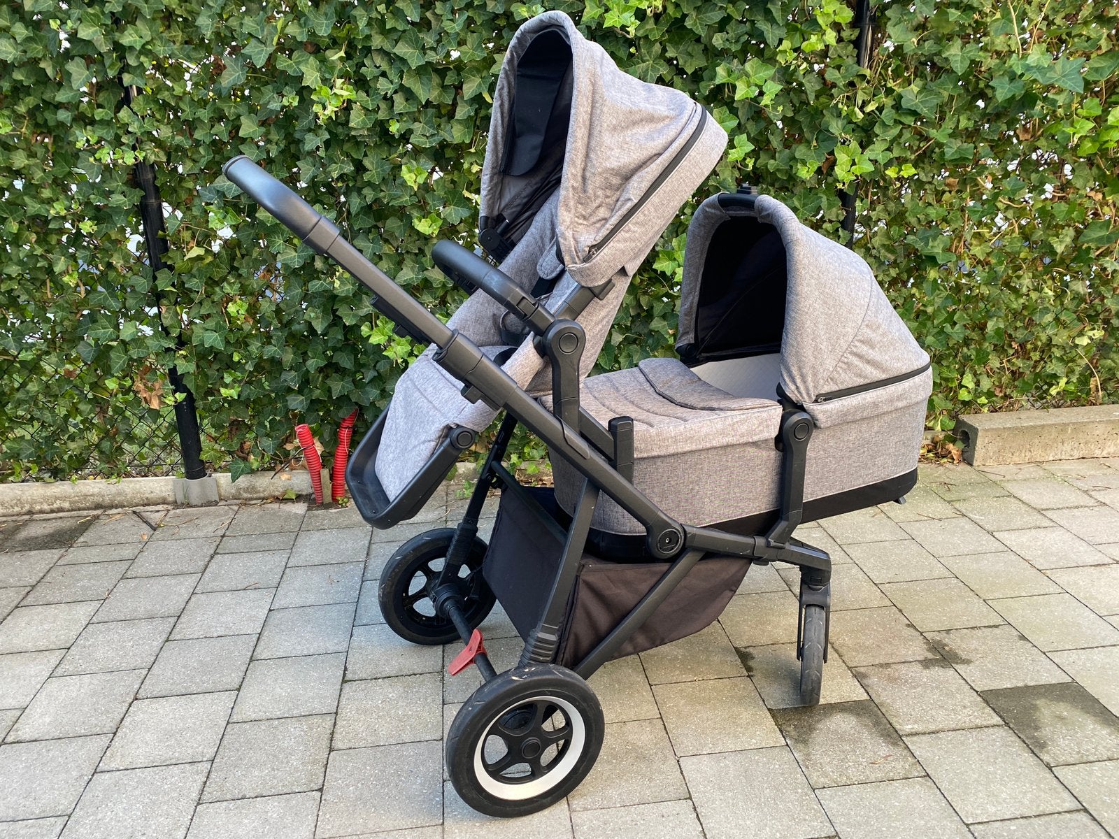 Dubbele buggy Thule Sleek, Autres marques, Poussette combi, Voiture duo, Enlèvement
