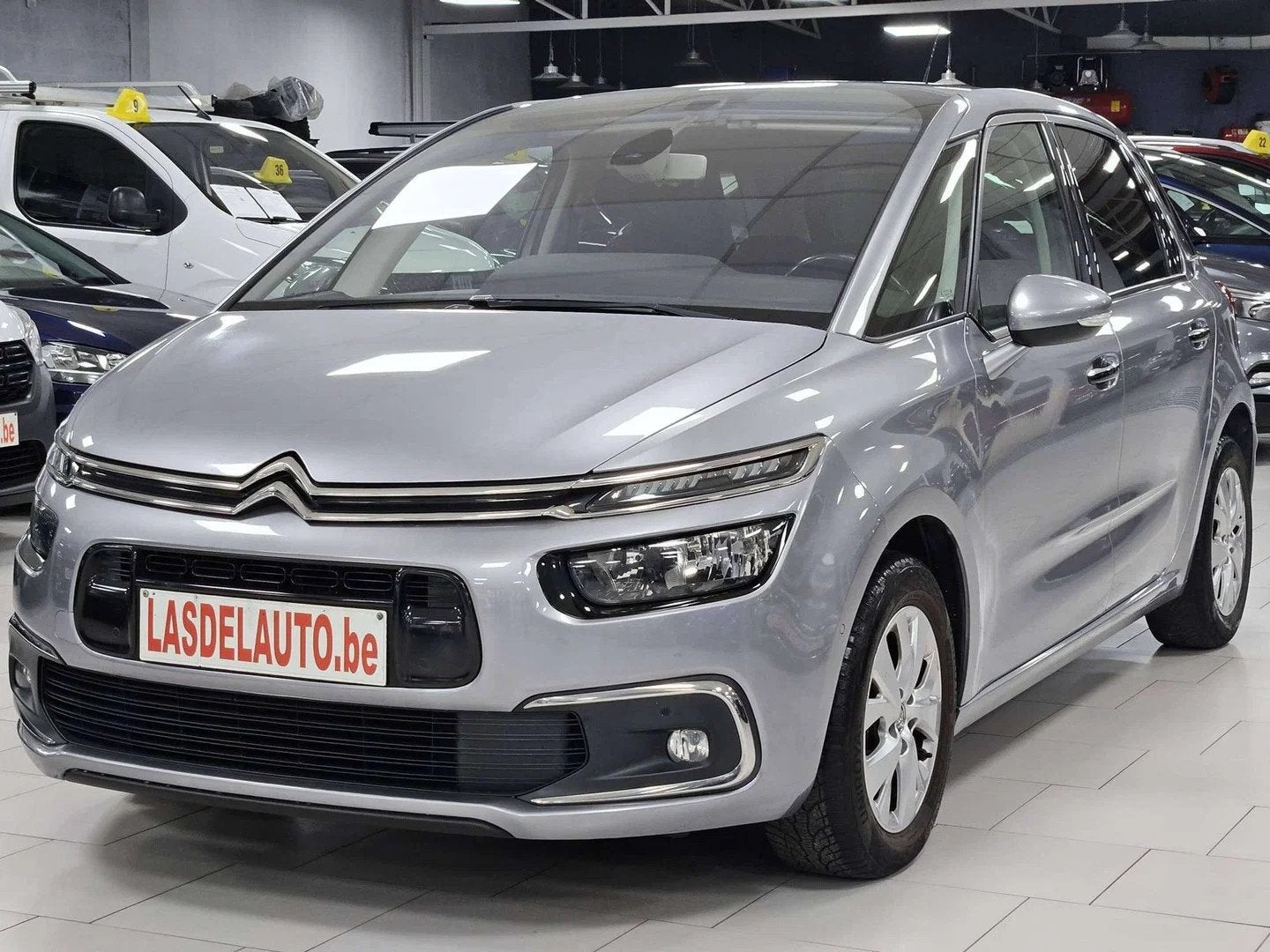 Citroën C4 Picasso 1.6 BlueHDi Business Lounge (Fleet) Angl, Autos, Argent ou Gris, Achat, Euro 6, Entreprise