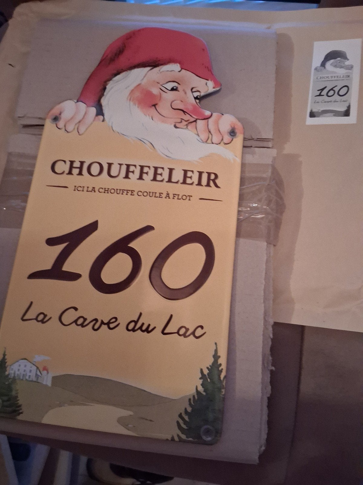 email chouffe, Verzamelen, Biermerken, Ophalen of Verzenden
