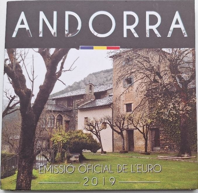 Coffret BU Andorre 2019 - Coffret annuel - BU, Timbres & Monnaies, Monnaies | Europe | Monnaies euro, Enlèvement ou Envoi, Autres pays