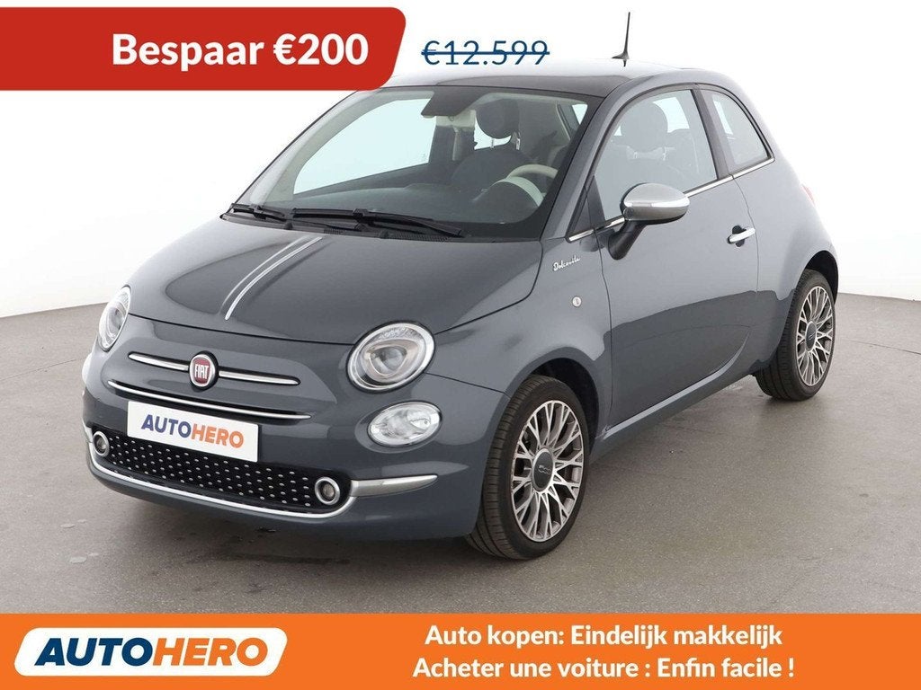 Fiat 500 1.0 Mild-Hybrid Dolcevita (bj 2022), Auto's, Voorwielaandrijving, 4 zetels, Gebruikt, 1 kg