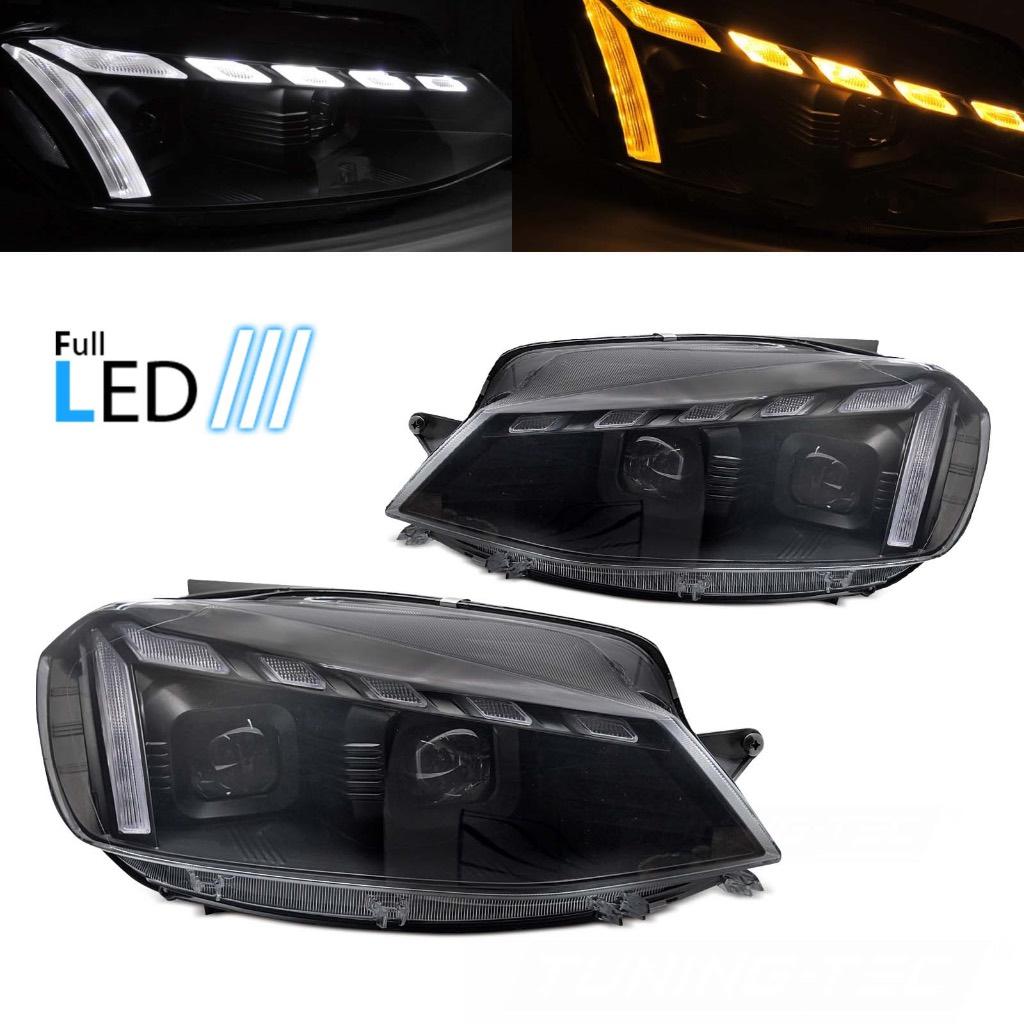 PHARES LED DRL SÉQUENTIEL NOIR GOLF 7 2017-2019, Autos : Divers, Tuning & Styling, Enlèvement
