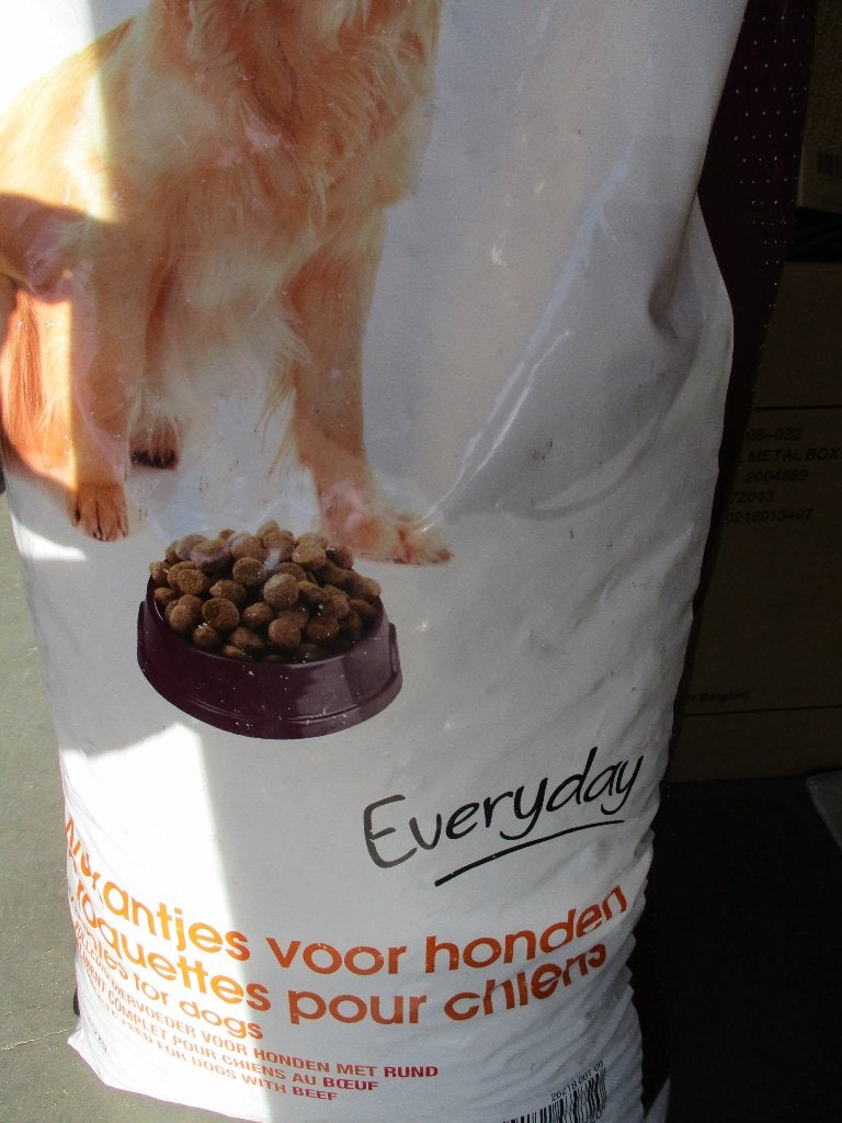 hondenbrokken, Ophalen, Hond