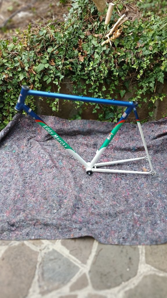 ADR-frame van het Eddy Merckx-team, 53 tot 57 cm, Ophalen, Gebruikt