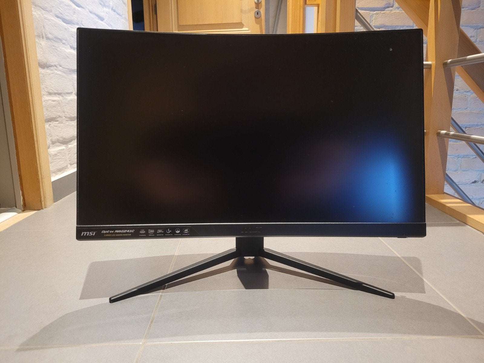 Msi 1080p curved monitor, Computers en Software, Monitoren, Ophalen