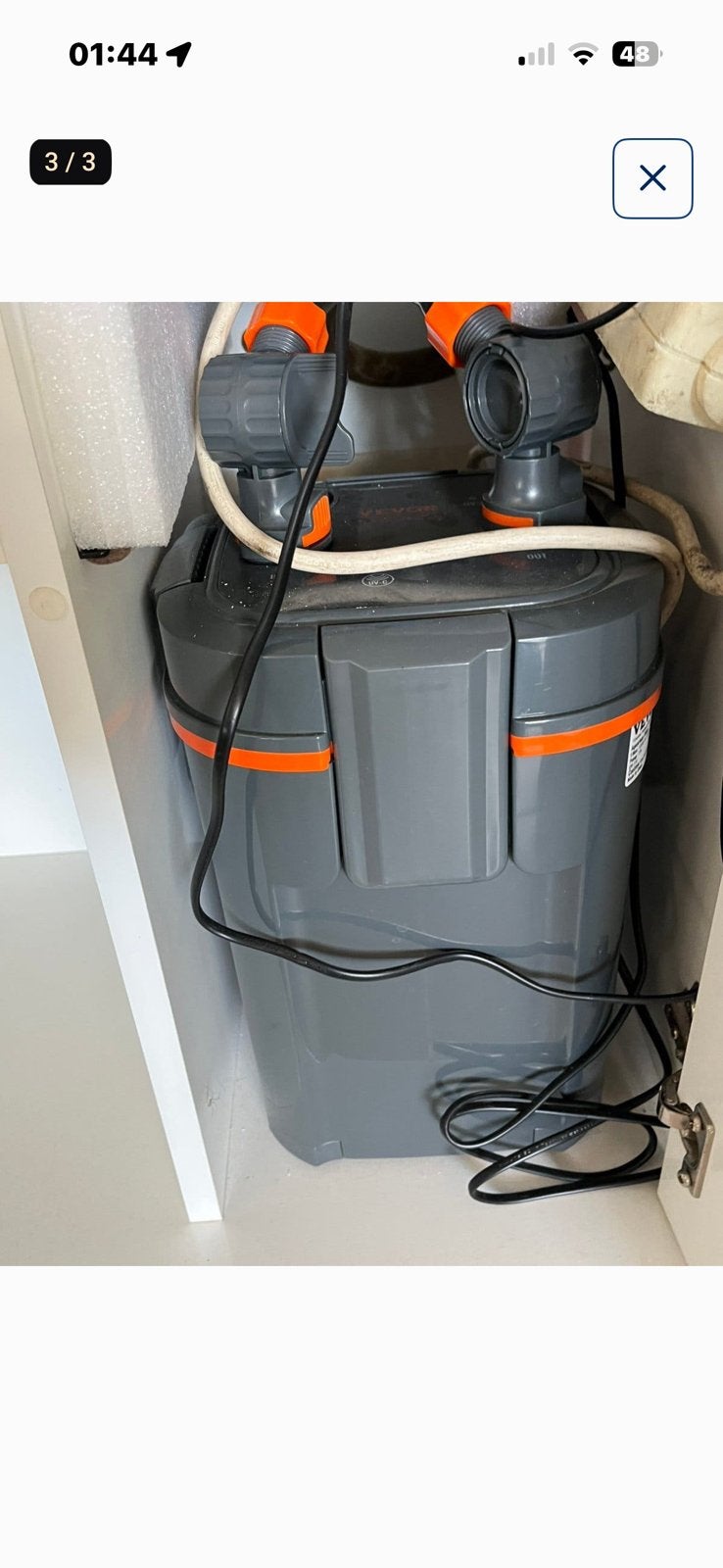 VEVOR Aquariumfilter (528 GPH / 5-traps potfilter), Ophalen of Verzenden, Pomp, Filter
