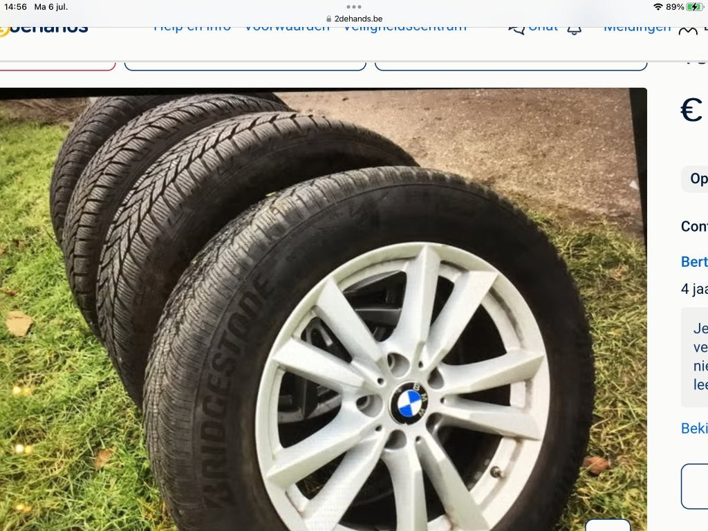 Velgen Bmw x5. 18 inch, Auto-onderdelen, Banden en Velgen, Ophalen, 18 inch, Velg(en)