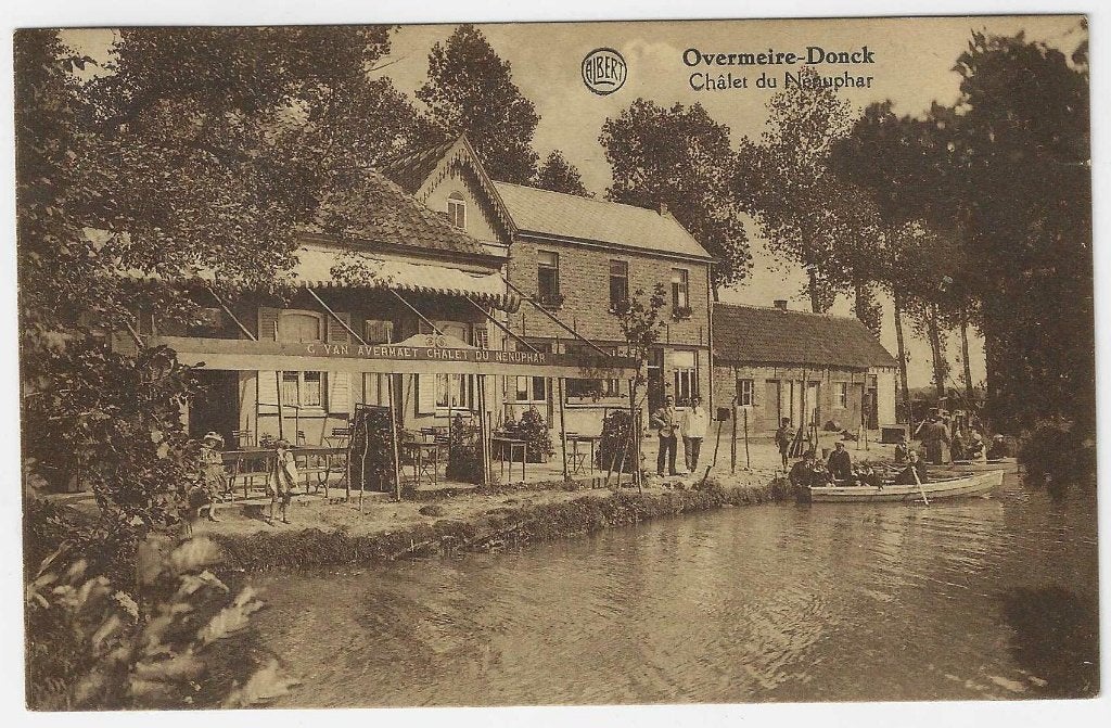 Carte postale Overmeire-Donck, Châlet du Nénuphar, Enlèvement ou Envoi, 1920 à 1940, Affranchie, Flandre Orientale