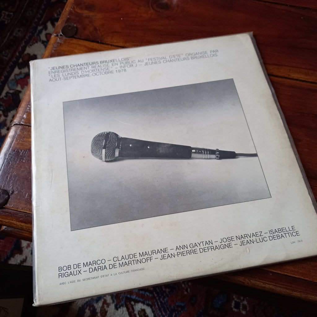 vinyl 33T jeunes chanteurs bruxellois "claude maurane, CD & DVD, Enlèvement, Comme neuf, Pop