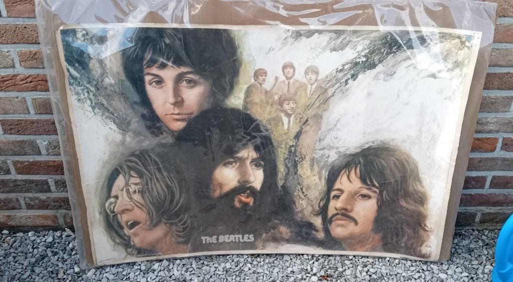 beatles poster, Verzamelen, Ophalen