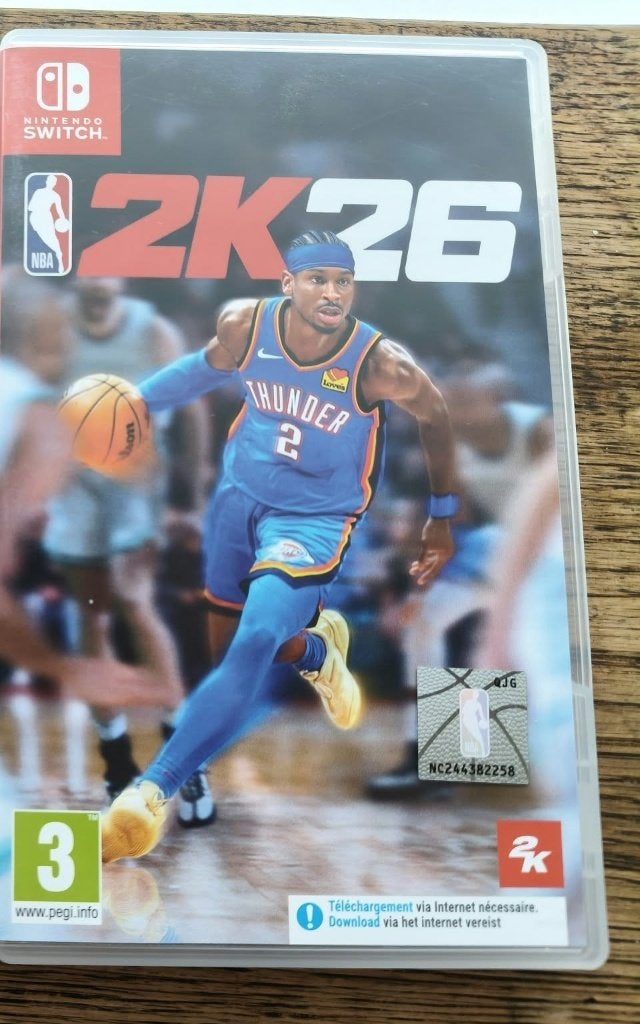 NBA 2K26, Ophalen, 2 spelers, Zo goed als nieuw, Vanaf 3 jaar