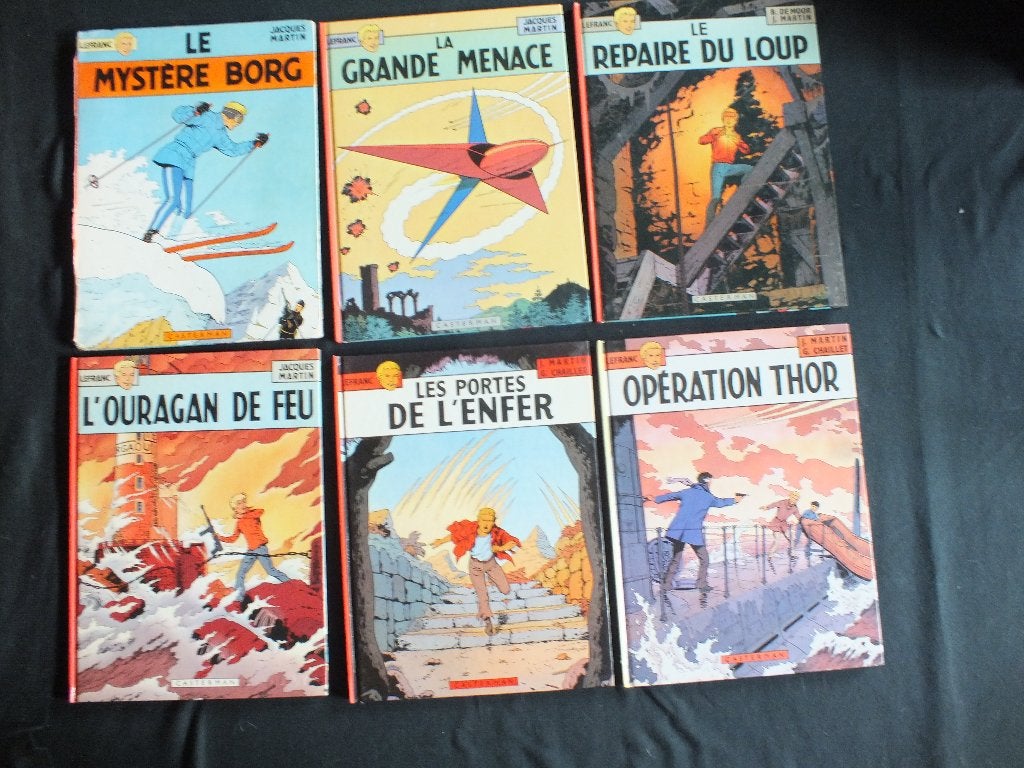 LEFRANC (22 ALBUMS / 17 EO).             EDITIONS CASTERMAN, Livres, Série complète ou Série, Enlèvement ou Envoi, Comme neuf