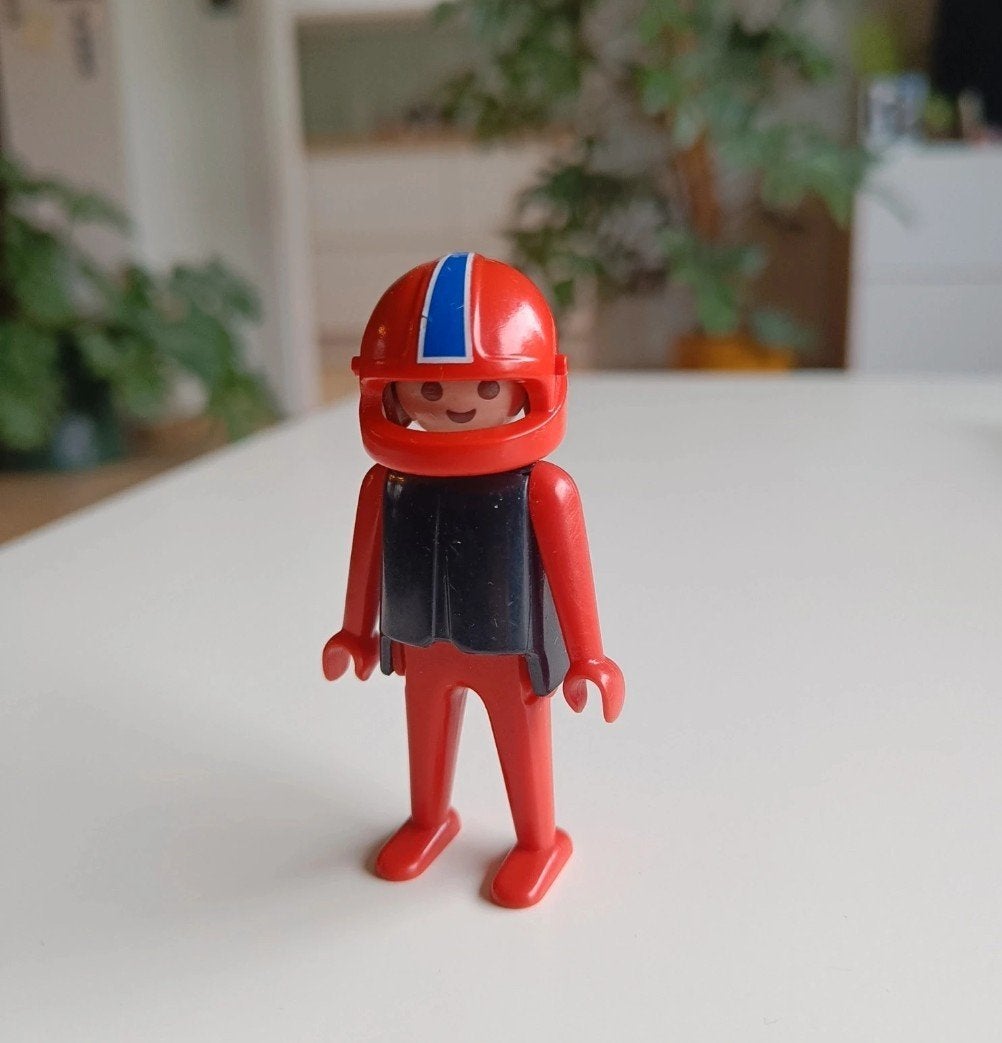 retro motard Playmobil 1974, Enlèvement ou Envoi