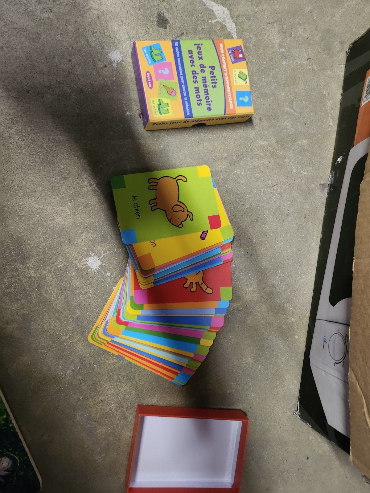 petit jeu de memoire, Enlèvement ou Envoi