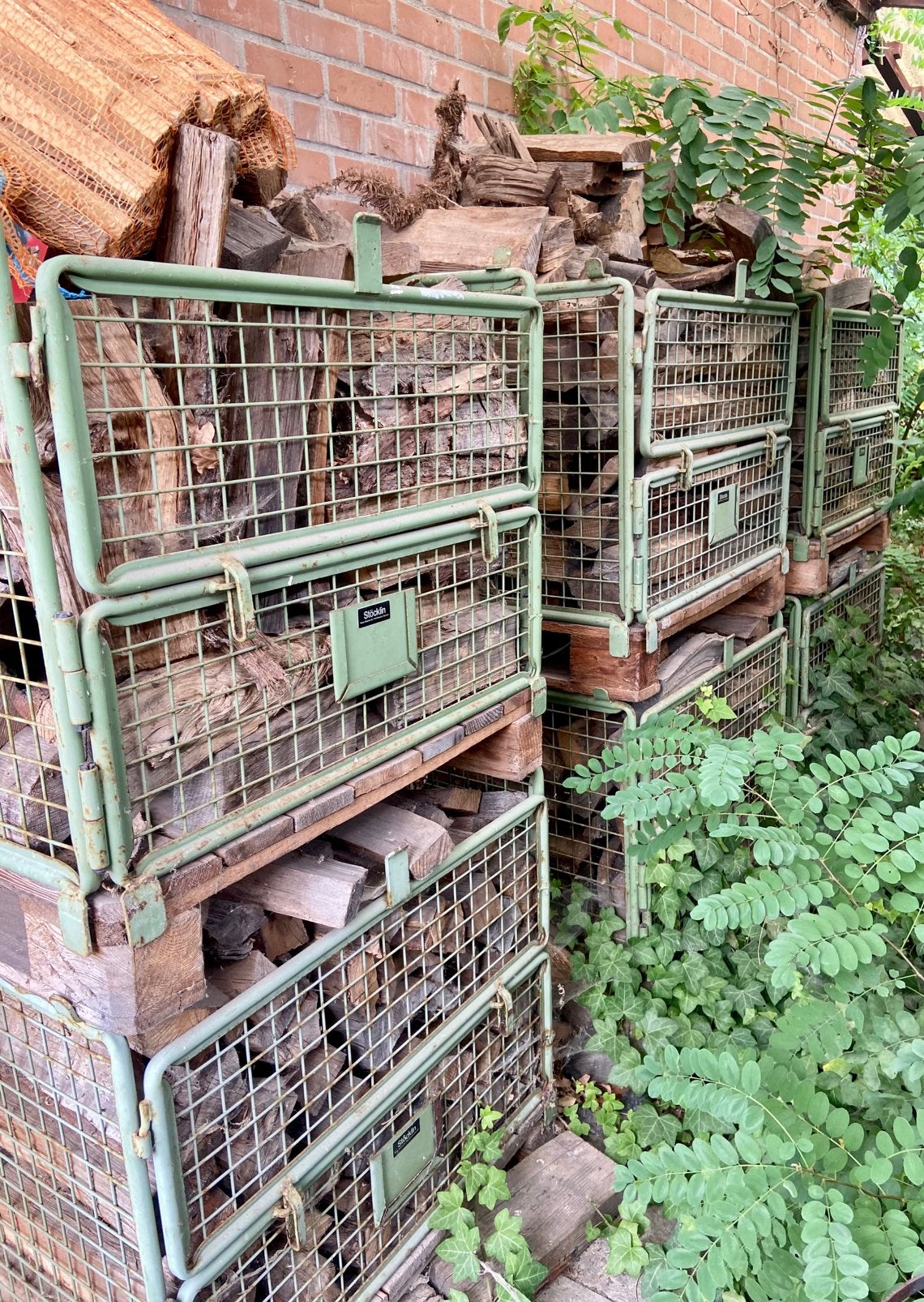 Branhout eik droog, Tuin en Terras, 3 tot 6 m³, Ophalen, Eikenhout, Blokken
