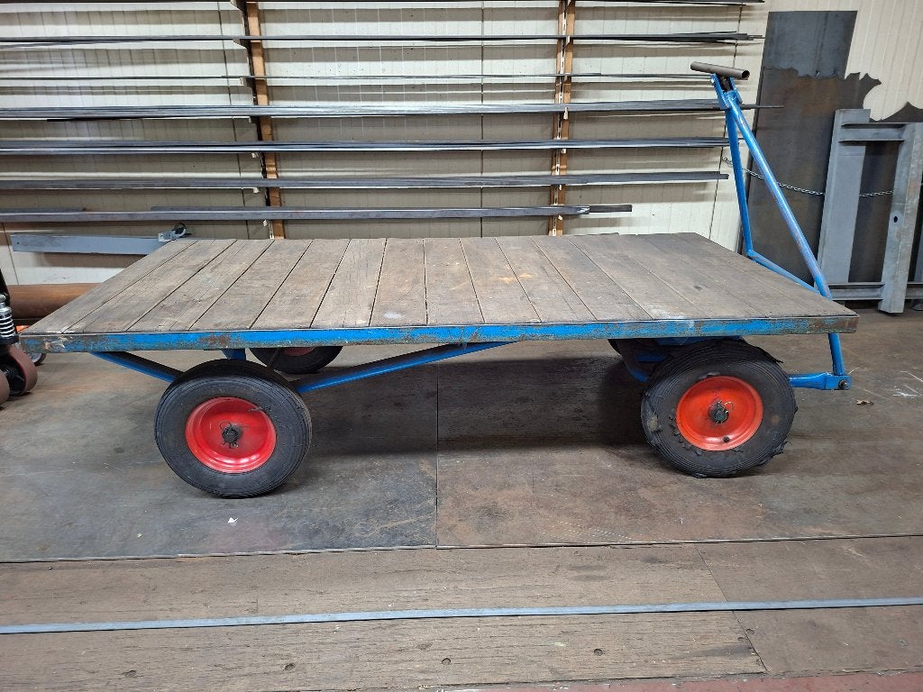 Professionele transportkar / handkar met anti-lek banden, Doe-het-zelf en Bouw, Transportwagens, Ophalen, Gebruikt, Transportkar