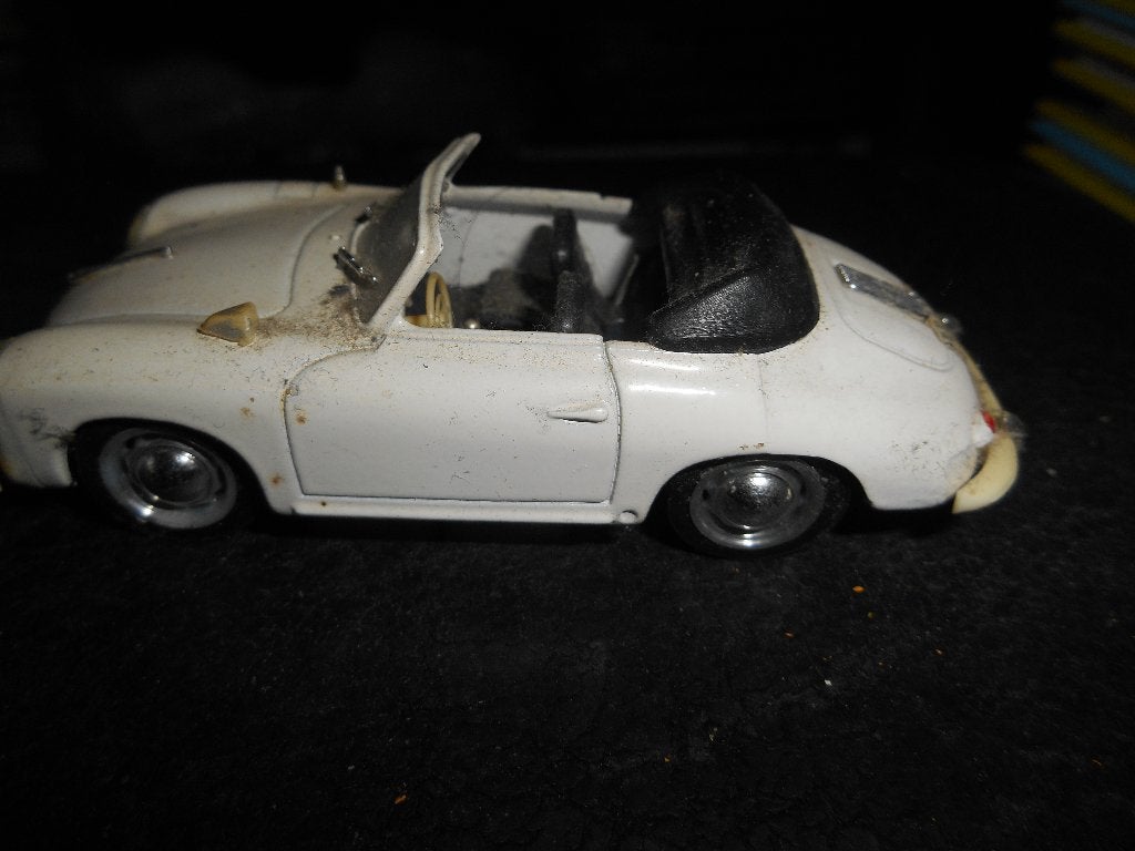 BRUMM Porsche 356 Speed Roadster Blanche, Enlèvement ou Envoi