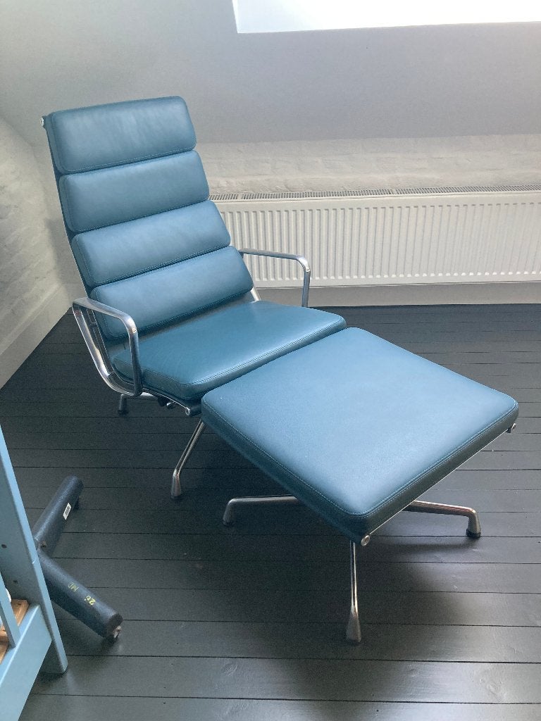 Vitra EA222 en EA223 nieuw, Ophalen, Eenpersoons, 75 tot 100 cm, Zo goed als nieuw