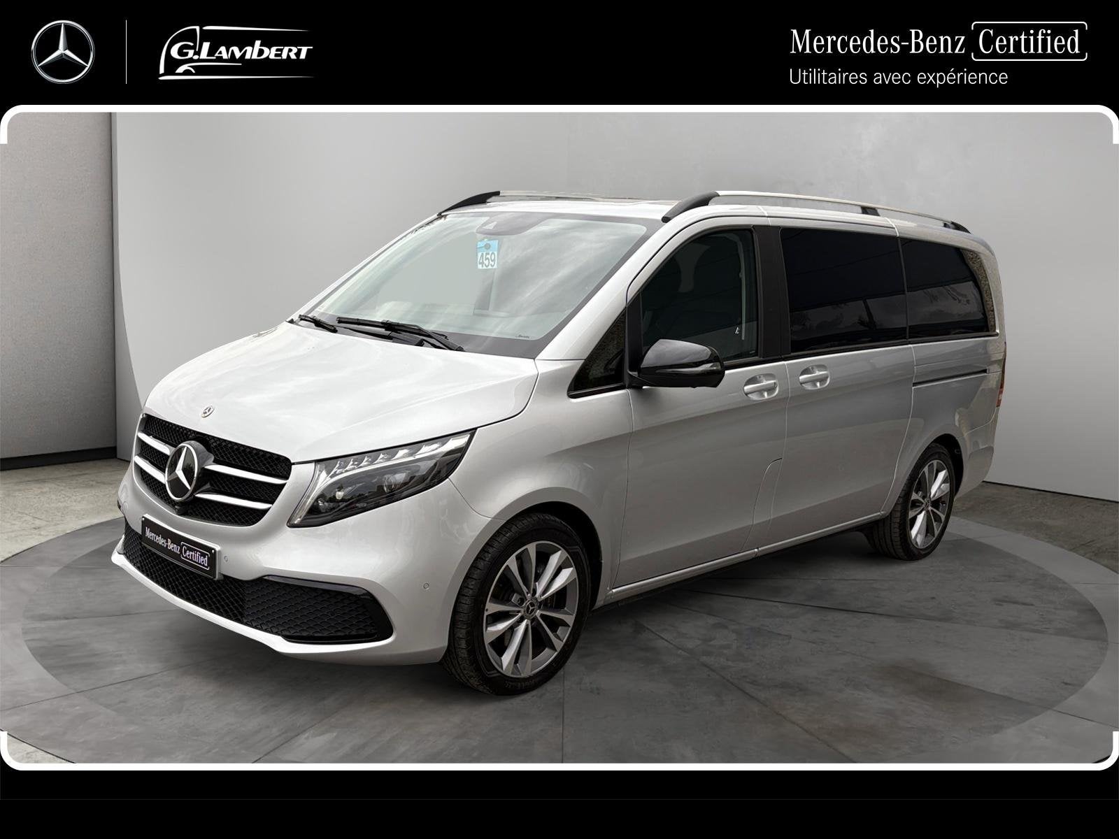 Mercedes-Benz V-Klasse 300 d L2 Avantgarde. Mogelijk om in d, Auto's, Automaat, Gebruikt, Zwart, 4 cilinders