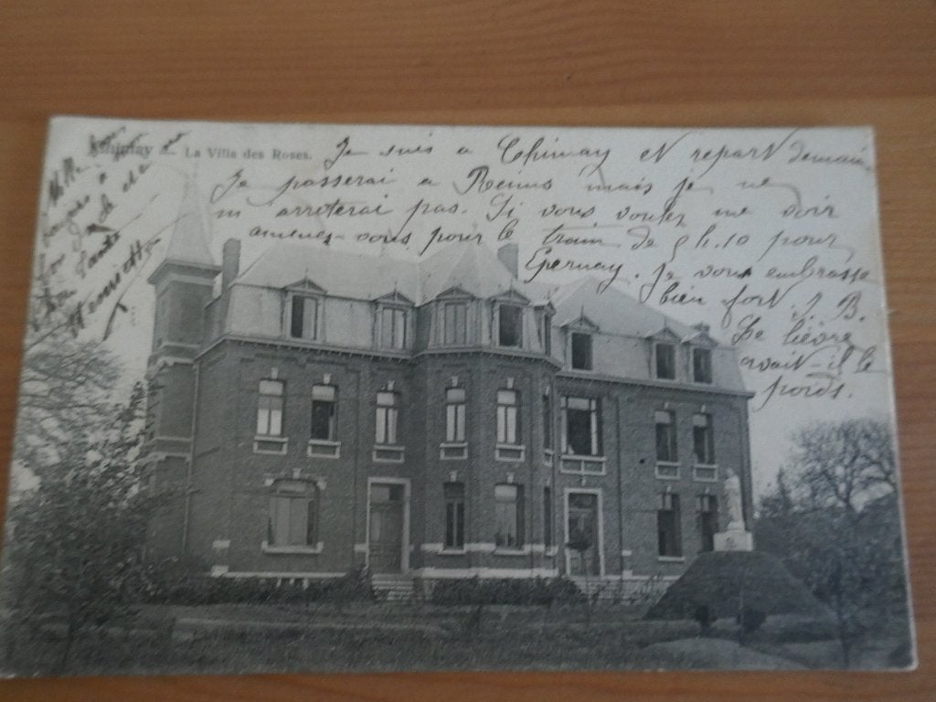 chimay la villa des roses, Collections, Envoi, Affranchie, Hainaut