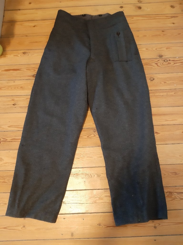 WW2 - RAF-broek, oorlogsdienstjurk, broek, Verzamelen, Ophalen of Verzenden, Luchtmacht, Kleding of Schoenen