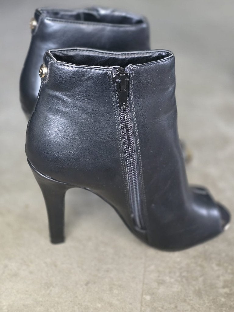 Guess Adara Zwarte Dames schoenen met hoge hiel maat 35, Guess, Zwart, Ophalen of Verzenden, Zo goed als nieuw